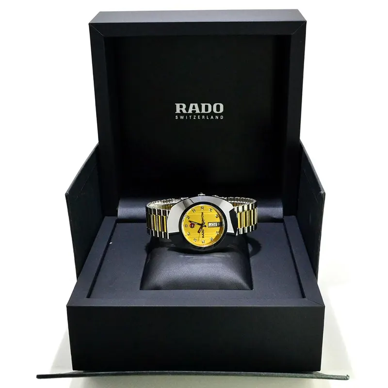 Rado DiaStar Yellow Dial Automatic Men's Watch- R12408633
